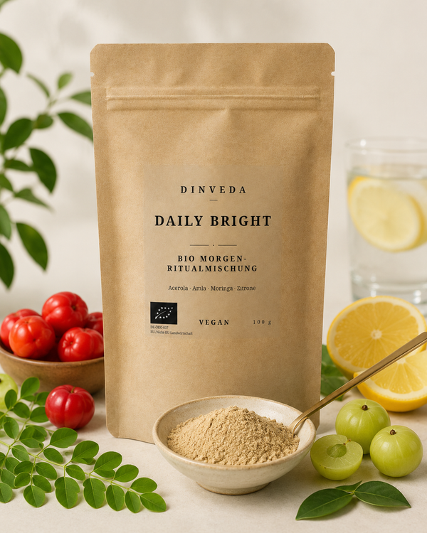 Daily Bright – Bio-Frucht-Ritualmischung mit Hagebutte, Acerola & Baobab