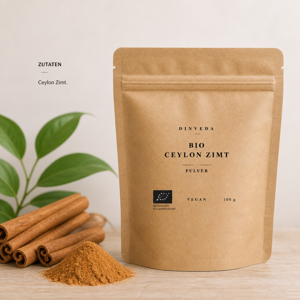 Ceylon-Zimt Bio-Pulver – für Porridge, Kakao & Backen