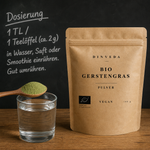 Gerstengras – dosage (8)