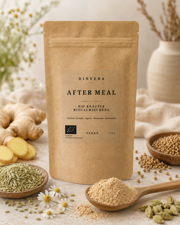 After Meal – Bio-Kräuter- und Gewürzmischung mit Fenchel, Kamille & Ingwer