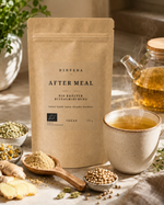 After Meal Bio Ritualmischung von DinVeda für Kräuter- und Gewürzrituale, ohne Zuckerzusatz und ohne zugesetztes Salz, Joghurt, Skyr