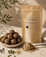 Plant Power Bio Proteinmischung im Porridge mit Kakao, Ceylon-Zimt und Baobab