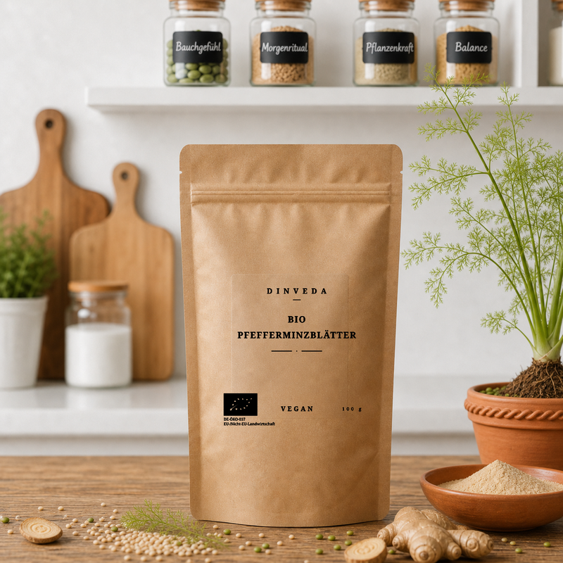 DinVeda product pouch