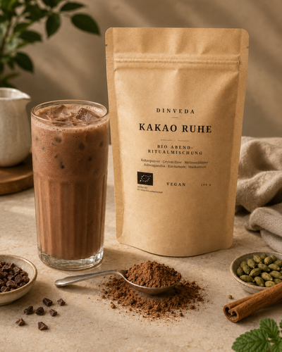 Kakao Ruhe – Bio-Nahrungsergänzungsmittel mit Kakao & Ashwagandha