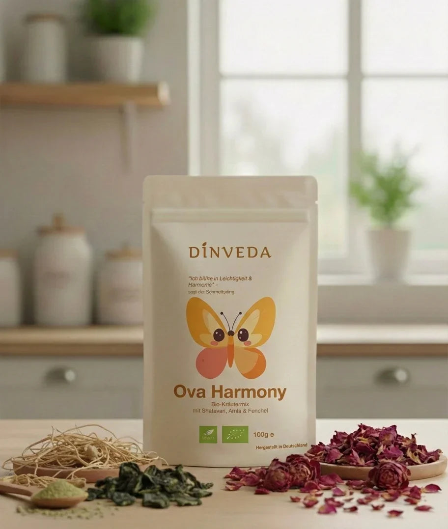Ova Harmony Organic Herbal Blend | Shatavari & Rose – DINVEDA ...